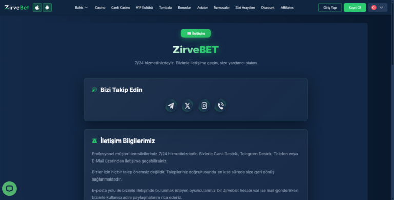 Zirvebet Canlı Bahis Maçları ve Kupon Yapma