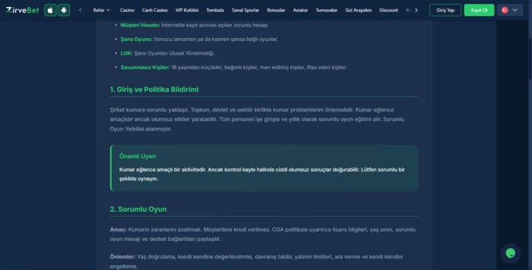 Zirvebet Yatırım Bonusları